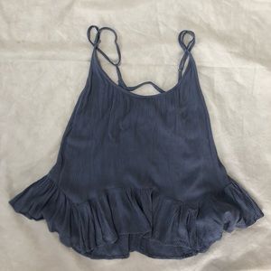 Rue 21 Blue tank top Sz M